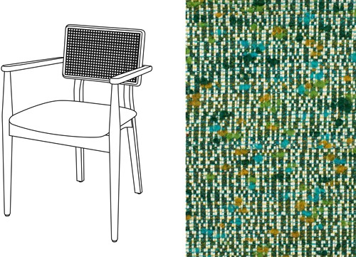 Steven Armchair Nymphea 74