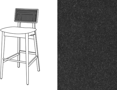 Steven Bar Chair Facet 1003