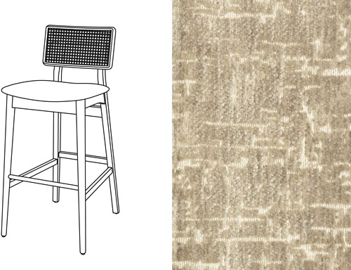 Steven Bar Chair Island 124