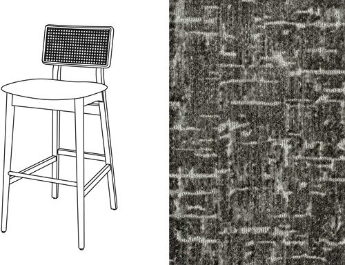 Steven Bar Chair Island 67