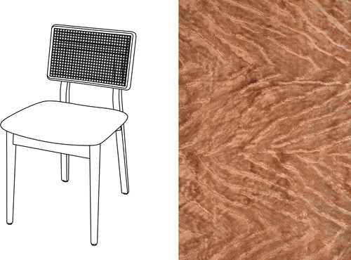 Steven Dining Chair Folie Douce 20