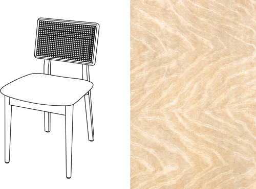Steven Dining Chair Folie Douce 72