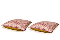 Set of 2 Studio C Cushions Cubes Design *
