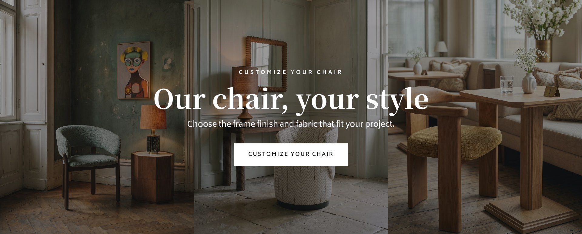Voorpag - Big Slider 0.1 - Customize your chair