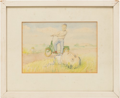 Painting by H.J.A.L. Bogaarts