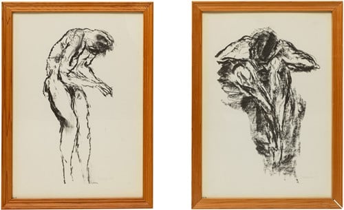 Set of 2 Prints by Eugène Dodeigne