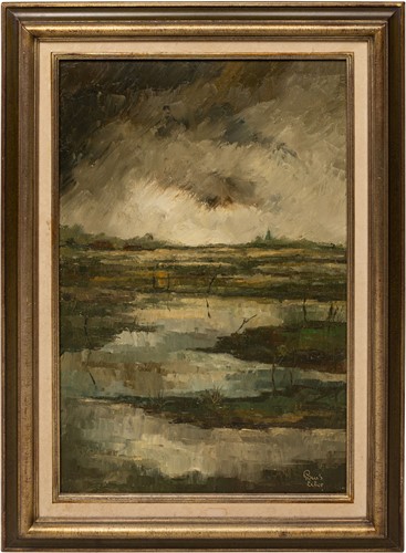 Oilpainting by Louis Ector