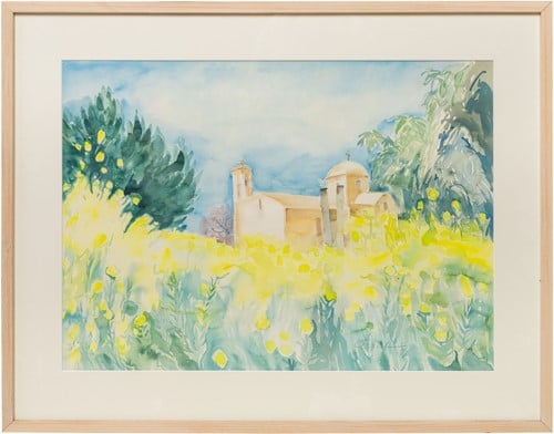 Aquarel by F. Vermeulen