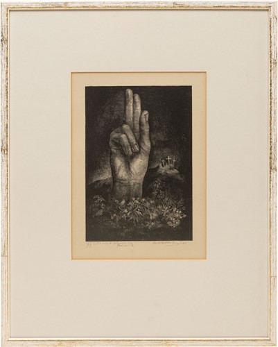 Etch by Aart van Dobbenburgh