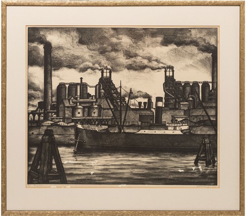 Etch by Aart van Dobbenburgh