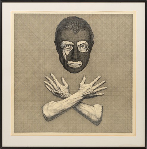 Ink Drawing by Mikalojus Vilutis