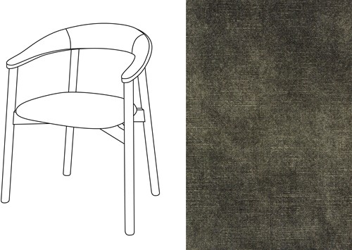Zita Armchair Adore 162
