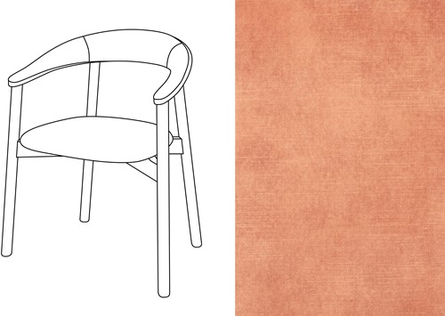 Zita Armchair Adore 166