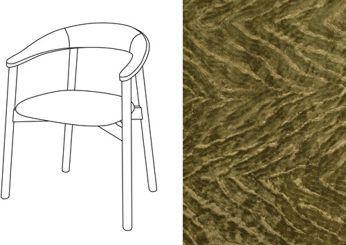 Zita Armchair Folie Douce 34