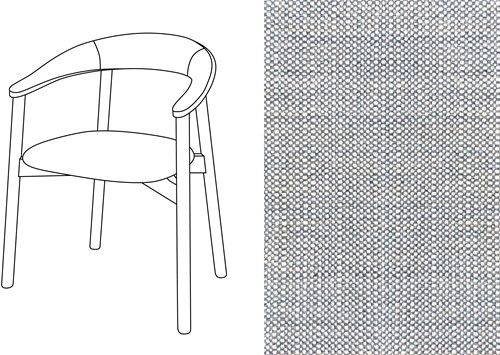 Zita Armchair Gent 18