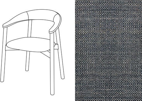 Zita Armchair Gent 21