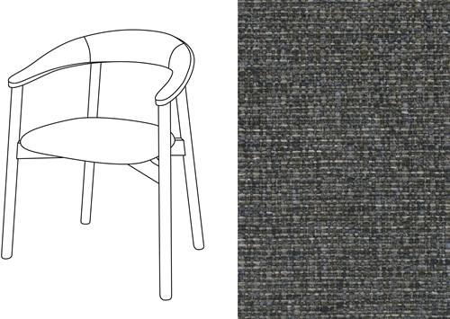 Zita Armchair Havana PRO-10