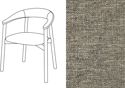 Zita Armchair Havana PRO-12