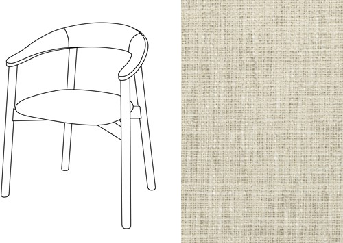 Zita Armchair Havana PRO-18