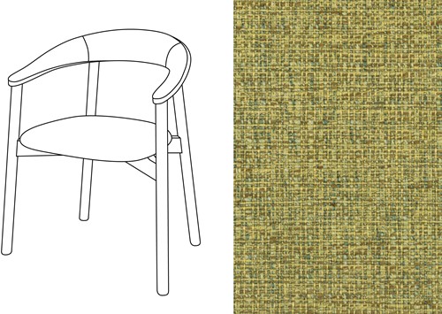 Zita Armchair Havana PRO-2