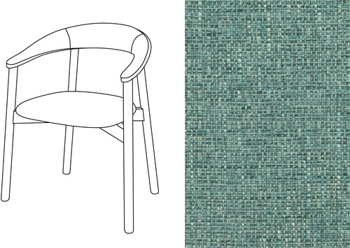 Zita Armchair Havana PRO-3