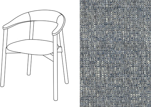 Zita Armchair Havana PRO-4