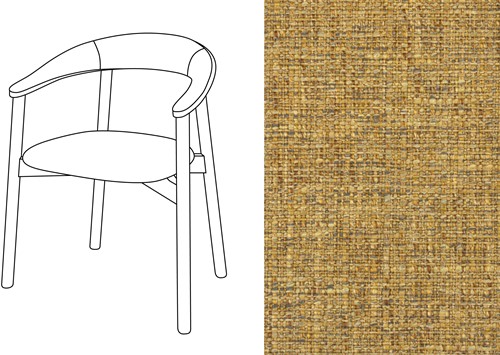 Zita Armchair Havana PRO-8