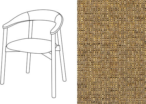 Zita Armchair Havana PRO-9