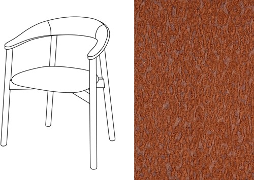Zita Armchair Magma 08