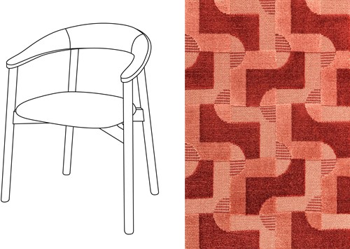 Zita Armchair Mosaik 004