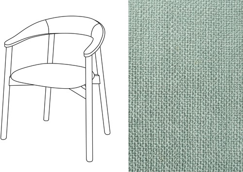 Zita Armchair Paco Lichen