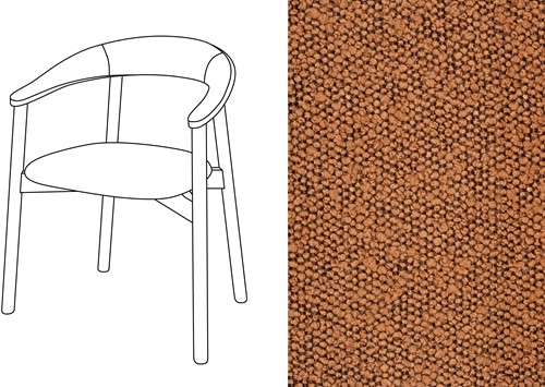 Zita Armchair Trondheim 307