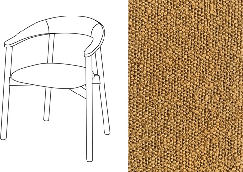 Zita Armchair Trondheim 402