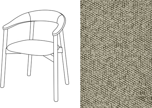 Zita Armchair Trondheim 504