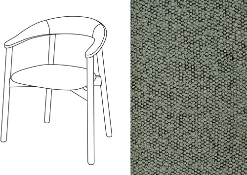 Zita Armchair Trondheim 505