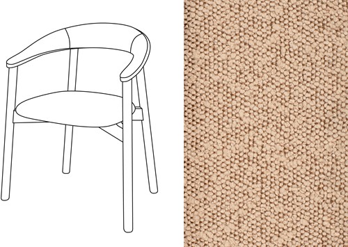 Zita Armchair Trondheim 706