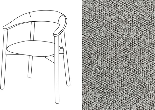 Zita Armchair Trondheim 802