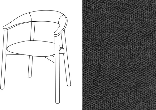 Zita Armchair Trondheim 806