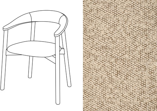 Zita Armchair Trondheim 914