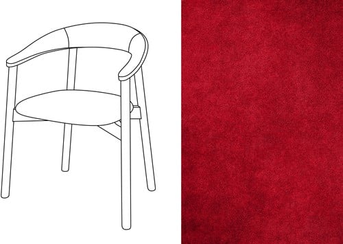 Zita Armchair Velour 001