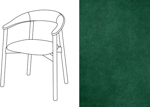 Zita Armchair Velour 020