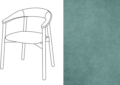 Zita Armchair Velour 022
