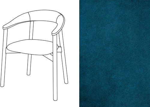 Zita Armchair Velour 067