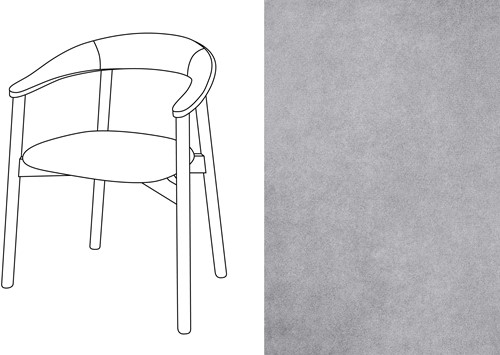 Zita Armchair Velour 080