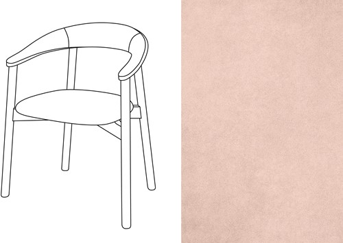 Zita Armchair Velour 081