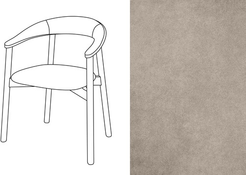 Zita Armchair Velour 092